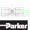 PARKER管接头CAD工程图纸DWG格式