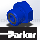 PARKER管道连接用 O 型圈表面密封配件3D模型658个STP格式模型