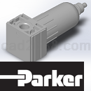 PARKER气体过滤器3D模型STP格式