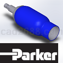 PARKER液压蓄能器3D模型STP格式