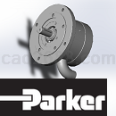 PARKER气动旋转执行器3D模型STP格式