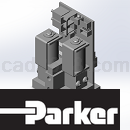PARKER流量控制器3D模型STP格式