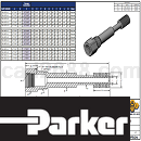 PARKER温度传感器CAD图纸PDF格式