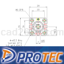 PROTEC摆动钳CAD图纸DWG格式