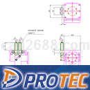 PROTEC旋转装置CAD图纸DWG格式