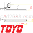 TOYO滑台CAD图纸DWG格式69套