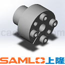 上隆胀套3D模型库