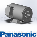 松下无刷电机3D模型STP/ProE/Solidworks格式