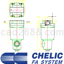 气立可CHELIC排水器CAD图纸DWG格式