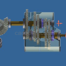 机床主轴模型Inventor格式