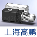 旋片真空泵3D模型Solidworks格式上海高鹏