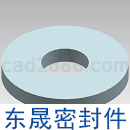 油封皮圈和油封纸圈3D模型Solidworks设计