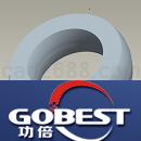 GBT10708双向密封橡胶密封圈3D模型Solidwowrks设计
