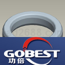 GBT9128钢制管法兰用金属环垫3D模型Solidworks设计