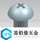 GBT845C-GBT5282C自攻螺钉3D模型Solidworks设计