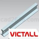 GBT11264轻轨3D模型Solidworks设计