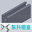 铝型材3D模型Solidworks设计
