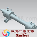 重载液压缸3D模型X_T格式