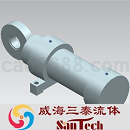 冶金设备用液压缸3D模型X_T格式