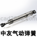 气动弹簧模型Solidworks设计