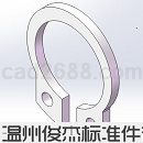 GBT883挡圈-GBT960挡圈3D模型Solidworks设计