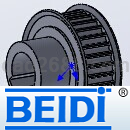 3M同步轮Solidworks模型