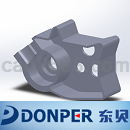 曲轴箱3D模型Solidworks设计