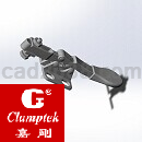 快速夹钳3D模型Step/iges/stl格式