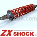 减震器模型Step/iges/stl格式