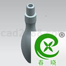 JBT7270手柄3D模型Solidworks设计