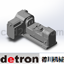 分度盘模型STP格式摇篮式AC轴数控工作台模型