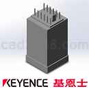 计数器模型计时器3D模型STP格式基恩士公司10套模型文件