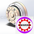 谐波减速器3D模型Solidworks/STEP格式本润工业机器人