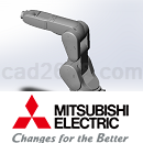 工业机器人3D模型IGES/PROE/STEP格式三菱