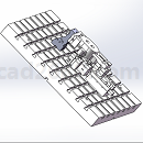 液压泵盖组合夹具3D模型库 Solidworks设计