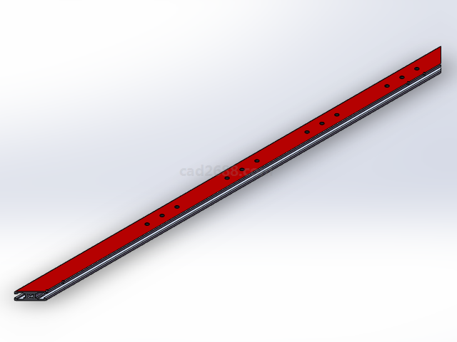 AOB05-1530门框3D模型  门框模型 solidworks模型