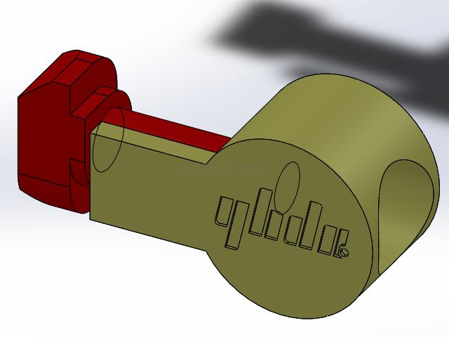 内置连接件3D模型  内置连接件模型  soliworks模型