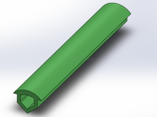 密封条模型  密封条3D模型 solidworks模型