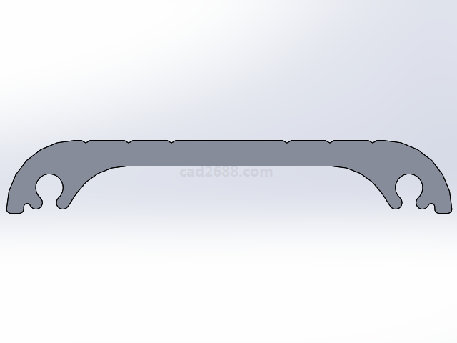 ATS05-HG系列铝型材3D模型  铝型材模型  solidworks模型