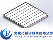 电梯轿厢轿底组件3D模型 轿底组件模型STP格式 拓普锐电梯软件