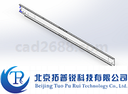 电梯轿厢轿架立柱座3D模型 轿架立柱座模型STP格式 拓普锐电梯软件