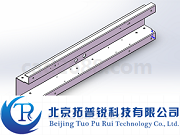 电梯轿厢上梁3D模型 上梁STP格式 拓普锐电梯软件