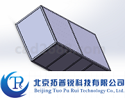 组合箱体3D模型IGS格式 箱柜子模型 拓普锐箱体设计软件