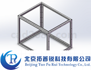 箱体框架模型3D模型STP格式 单个柜子模型  箱柜子模型 拓普锐箱体设计软件