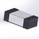电阻器3D模型设计实例Solidworks设计 电阻模型