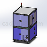 标准型材机架3D模型X_T格式