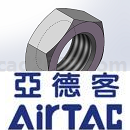 AIRTAC气缸标准件  亚德客气缸3D模型 亚德客气缸标准件3D模型Solidworks格式