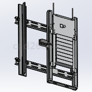 BQCZJ4 涨紧装置3D模型 solidworks模型
