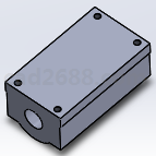 solidworks设计SCxxUU+SCxxWUU箱式直线轴承