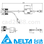 台达电缆图纸DWG格式
